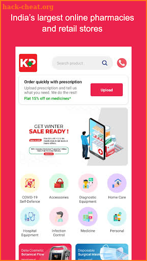 KP: Online Healthcare App screenshot