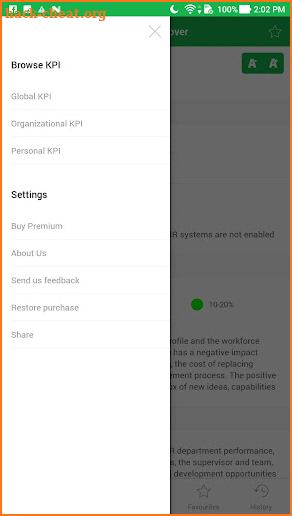 KPI Examples Library screenshot