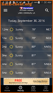 KPLC 7 StormVision Weather screenshot