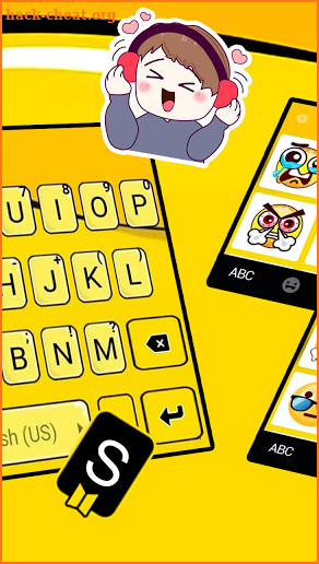 KPop Butter Love Keyboard Background screenshot