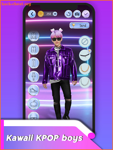 Kpop for Adults Dress Up Game screenshot