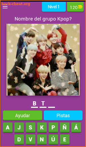 Kpop quiz en español screenshot