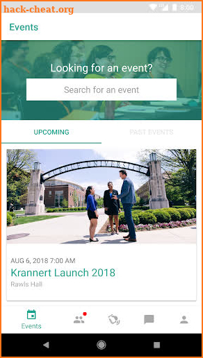 Krannert Events screenshot