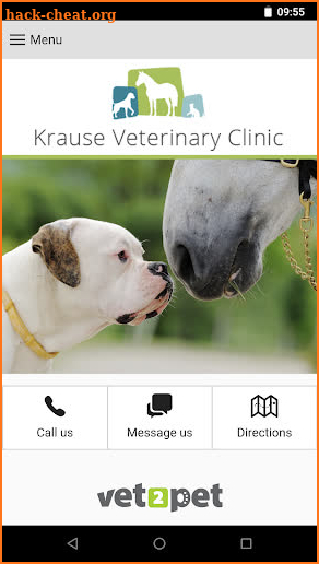 Krause Vet Clinic screenshot