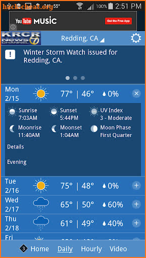 KRCR WX screenshot