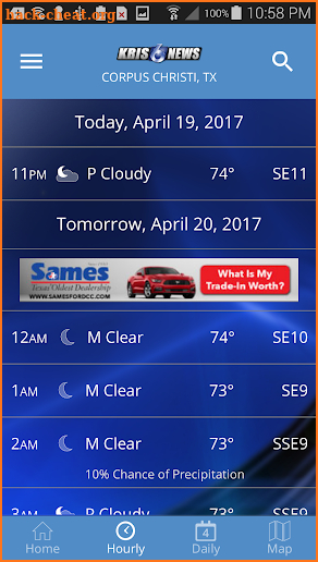 KRIS Weather screenshot