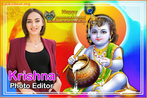 Krishna Janmashtami Photo Editor 2021 screenshot