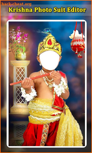 Krishna Photo Suit Editor screenshot