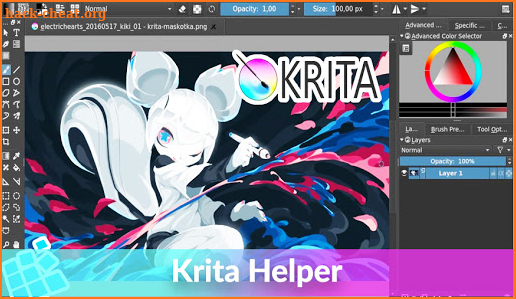 Krita Drawing App Helper screenshot