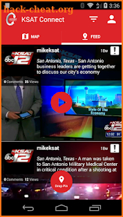 KSAT Connect screenshot