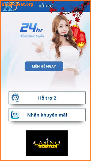 Ku casino : Hỗ trợ đăng ký tài khoản và khuyến mãi screenshot