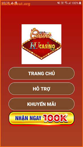 KU CASINO : Ứng dụng hỗ trợ đăng ký tài khoản 2021 screenshot