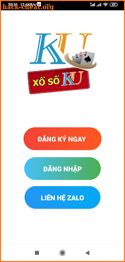 KU - KUBET Ứng dụng  chính thức hỗ trợ đăng ký screenshot