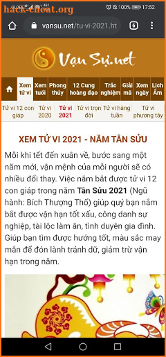 KU TẾT 2021 - Ứng dụng giải trí và xem tử vi 2021 screenshot