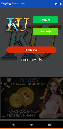 KUBET-ỨNG DỤNG CHÍNH THỨC NHÀ CÁI KU screenshot