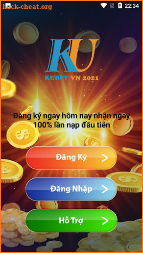 Kubet - Ứng dụng hỗ trợ đăng ký & khuyến mại. screenshot