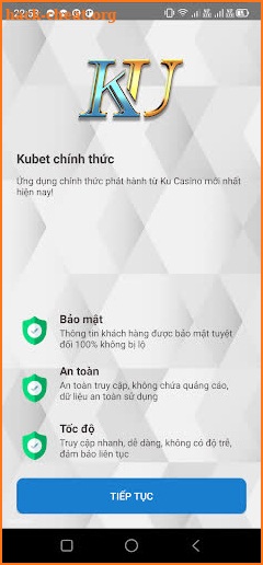 KUBET - Ứng dụng hỗ trợ đăng ký cực mới 2021 screenshot