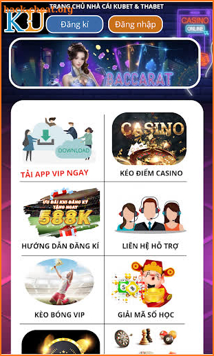 KUBET VIP - APP KUBET CHÍNH THỨC screenshot