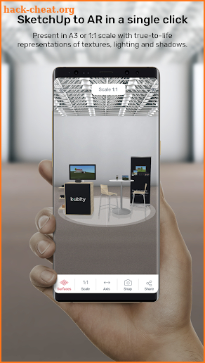 Kubity AR screenshot