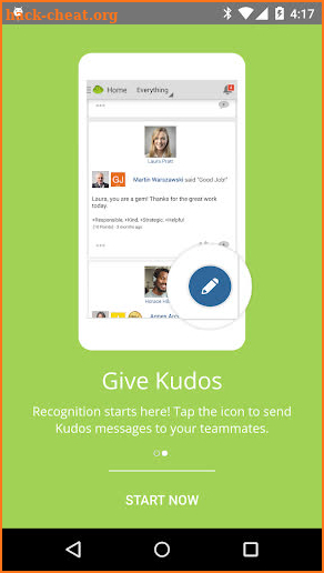 Kudos® screenshot