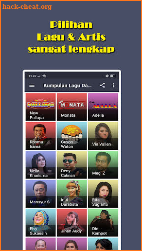 Kumpulan Lagu Dangdut Lengkap screenshot