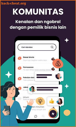 Kuncie - Belajar Bisnis Online screenshot