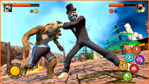 Kung Fu Animal: Wrestling Games 2019 screenshot