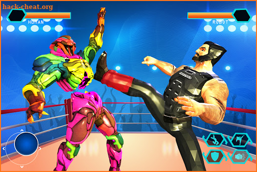 Kung Fu Fighting Games: Robot New Games 2021 screenshot