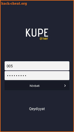 KUPE Taxi DRİVER screenshot
