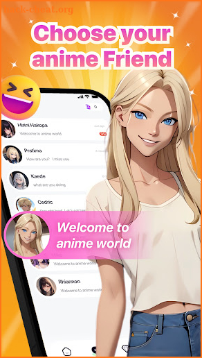 Kupid-Anime Roleplay Chatbot screenshot