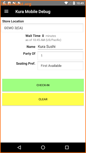 Kura Sushi screenshot