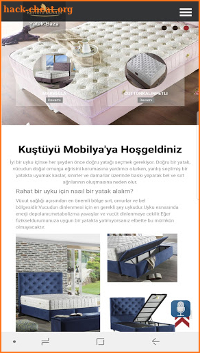 Kuştüyü Mobilya screenshot