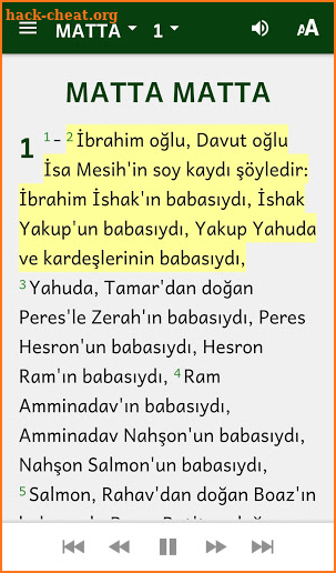 Kutsal Kitap Türkçe İncili (Turkish Bible) screenshot