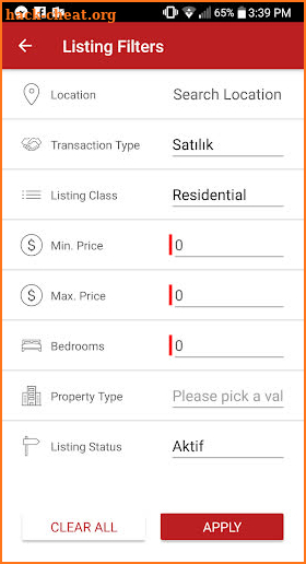 KW Control Panel screenshot