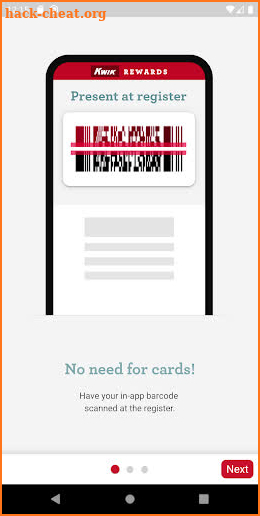 Kwik Rewards screenshot