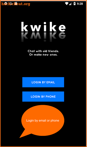 Kwike Chat screenshot