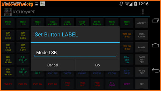 KX3 KeyApp for Ham Radio screenshot