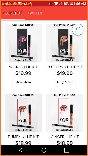 Kylies Lipstick screenshot