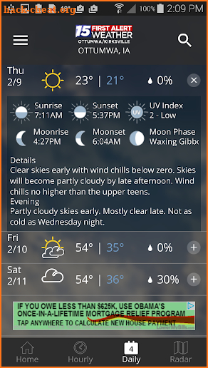 KYOU First Alert Weather screenshot