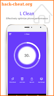 L Clean screenshot