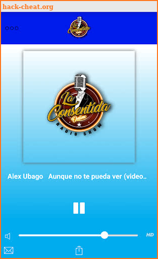 LA CONSENTIDA RADIO SHOW screenshot