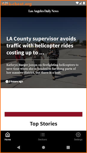 LA Daily News screenshot