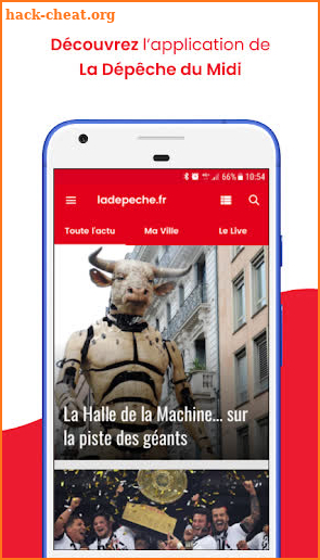 La Dépêche screenshot