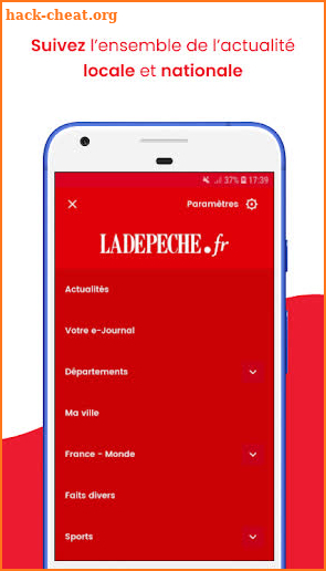 La Dépêche screenshot