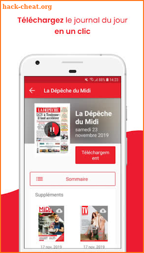 La Dépêche - Premium screenshot