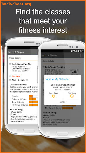 LA Fitness Mobile screenshot