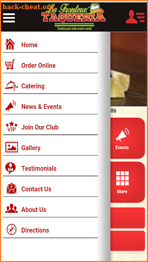 La Frontera Taqueria screenshot