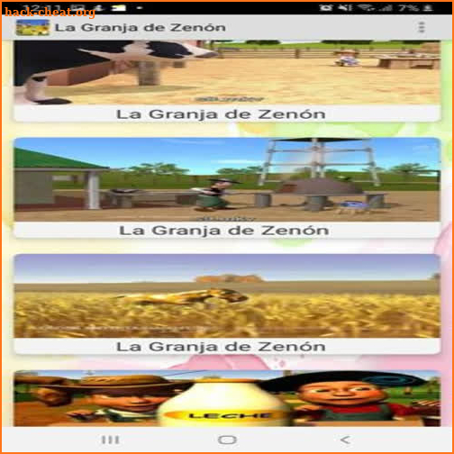 la granja de zenón sin internet videos screenshot