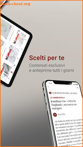 la Lettura - Corriere della Se screenshot