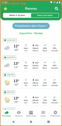 La météo agricole screenshot